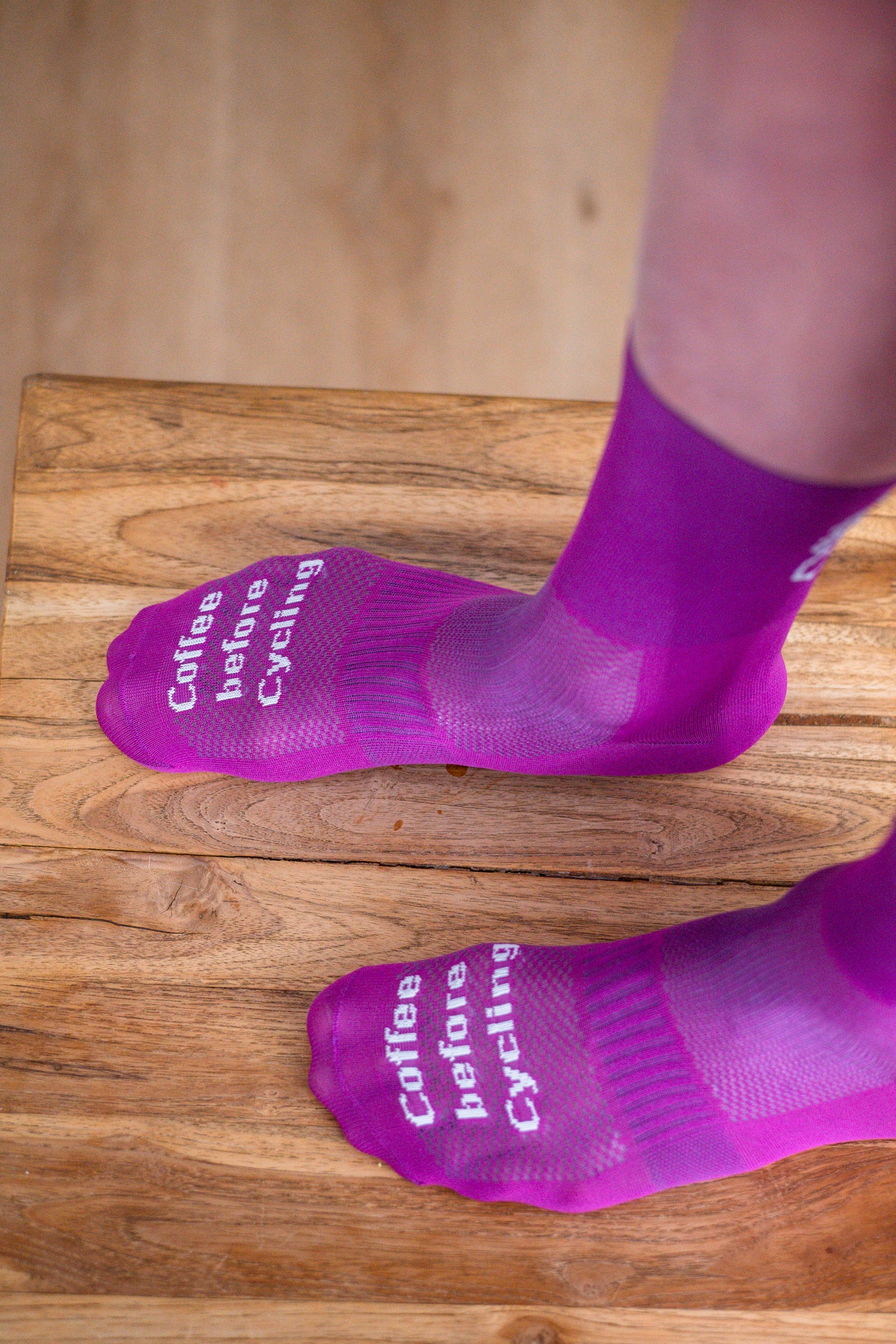 Coffee before Cycling - Classic Cycling Socks