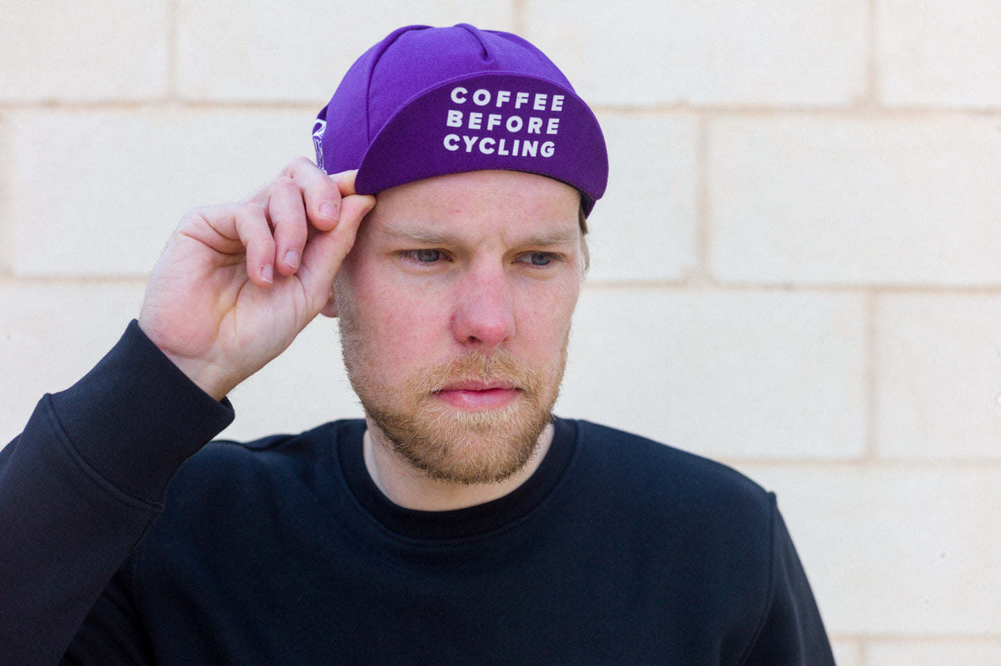 Classic Cycling Cap - Coffee before Cycling