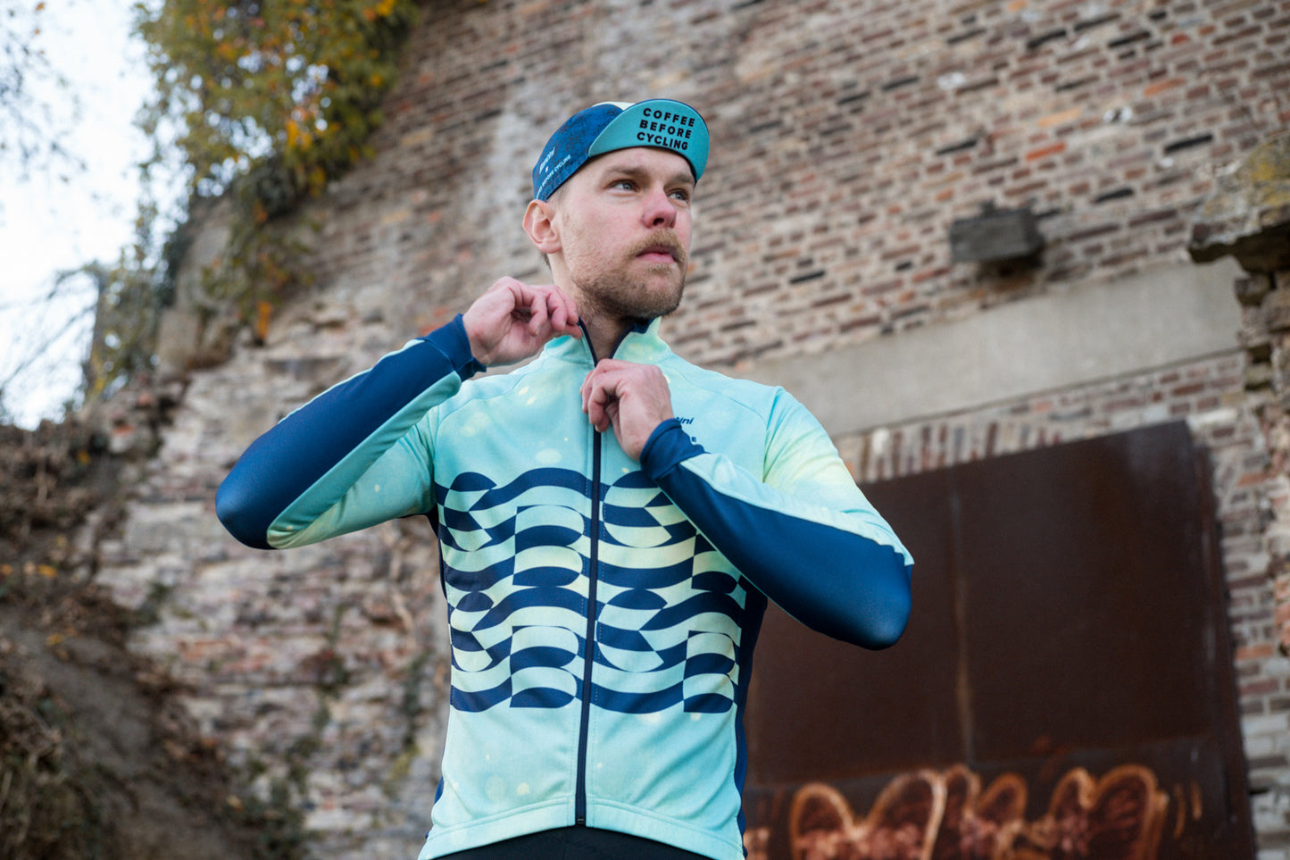 Coffee Before Cycling x Santini Cycling Winter Jacket Unisex