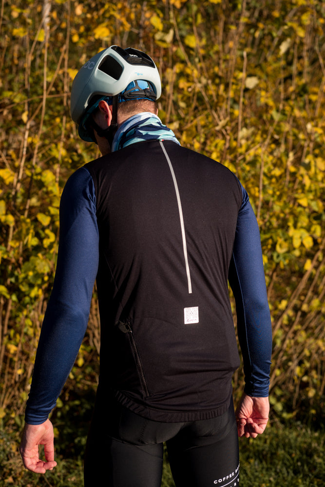 Coffee Before Cycling x Santini Rain Wind Vest Unisex