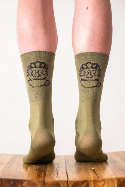 Coffee before Cycling - Classic Cycling Socks