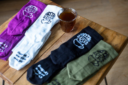 Coffee before Cycling - Classic Cycling Socks