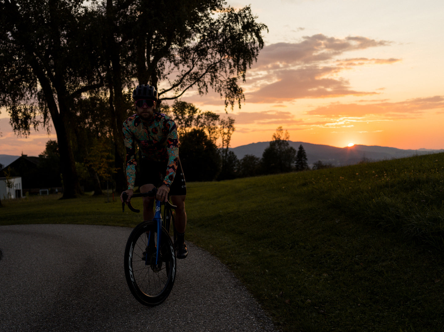 Coffee Before Cycling x Santini Moonscape Longsleeve