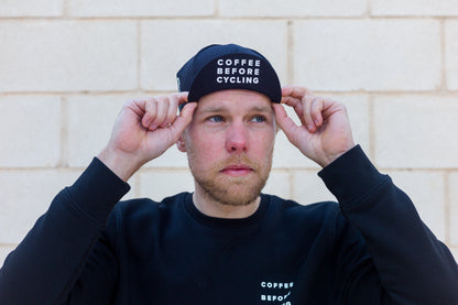 Classic Cycling Cap - Coffee before Cycling