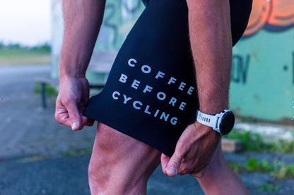 Coffee before Cycling x Santini Men's Bibshorts Military Green