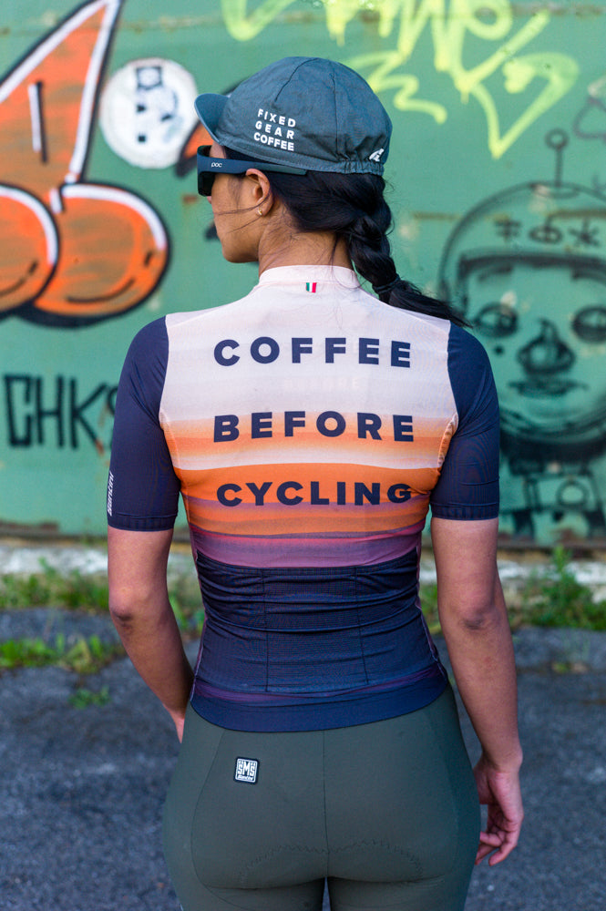 Coffee best sale cycling jersey