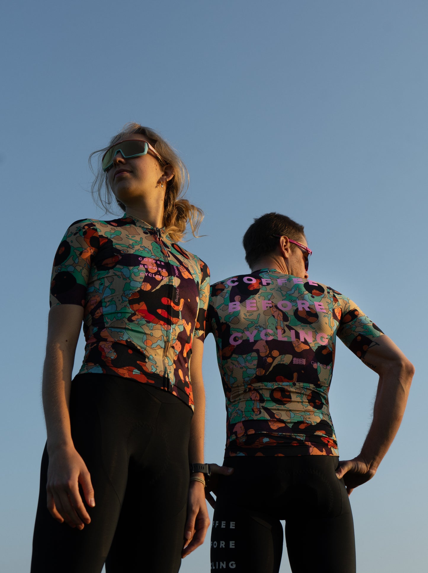 Coffee Before Cycling x Santini Moonscape Unisex Jersey