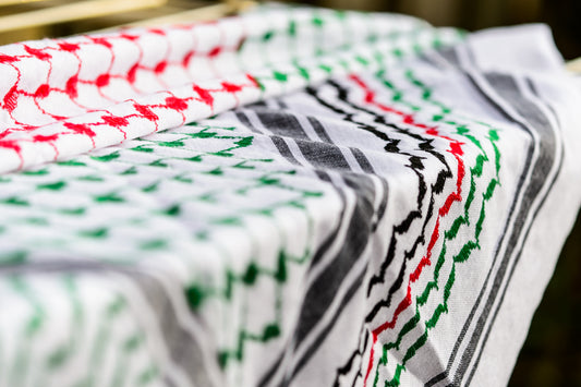 Original Kufiya Palestinian Flag