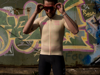 Coffee Before Cycling x Santini Mosa Trajectum Unisex Cycling Jersey