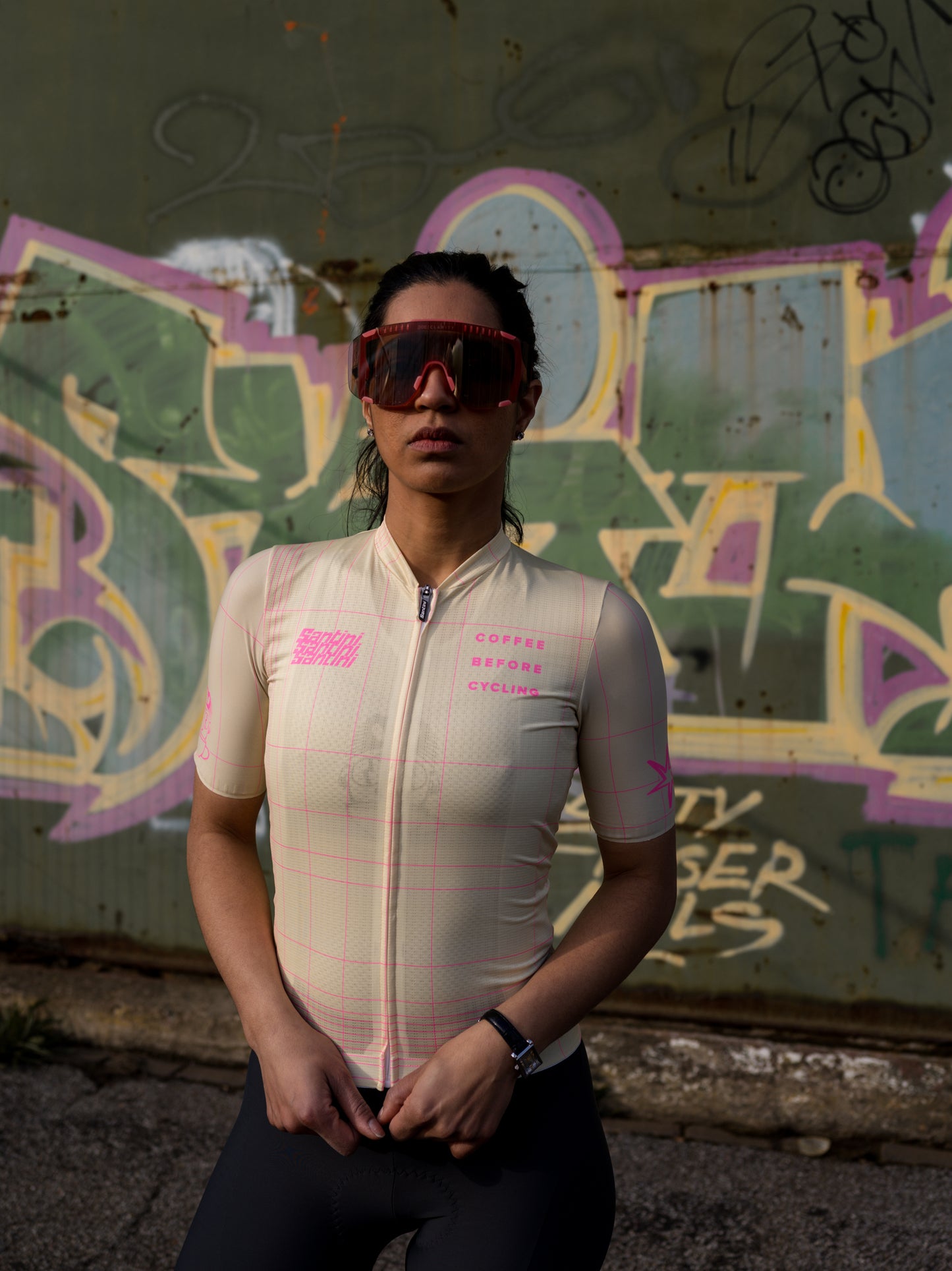 Coffee Before Cycling x Santini Mosa Trajectum Unisex Cycling Jersey