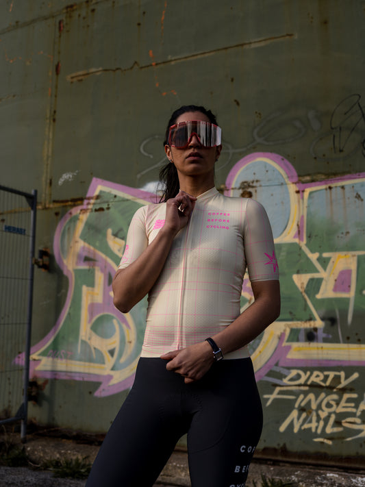 Coffee before Cycling x Santini Women's Bibshorts Anthracite