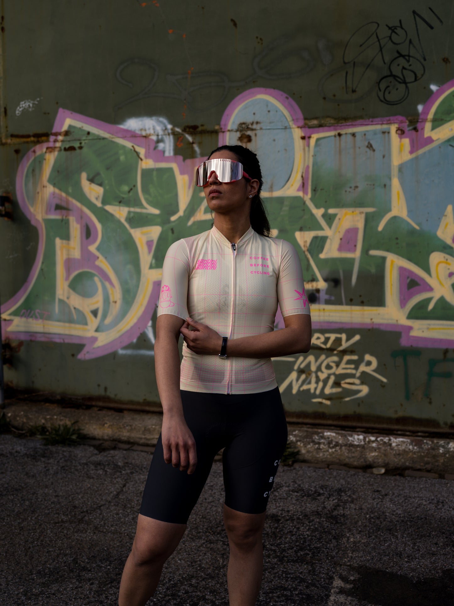 Coffee Before Cycling x Santini Mosa Trajectum Unisex Cycling Jersey