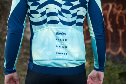 Coffee Before Cycling x Santini Cycling Winter Jacket Unisex
